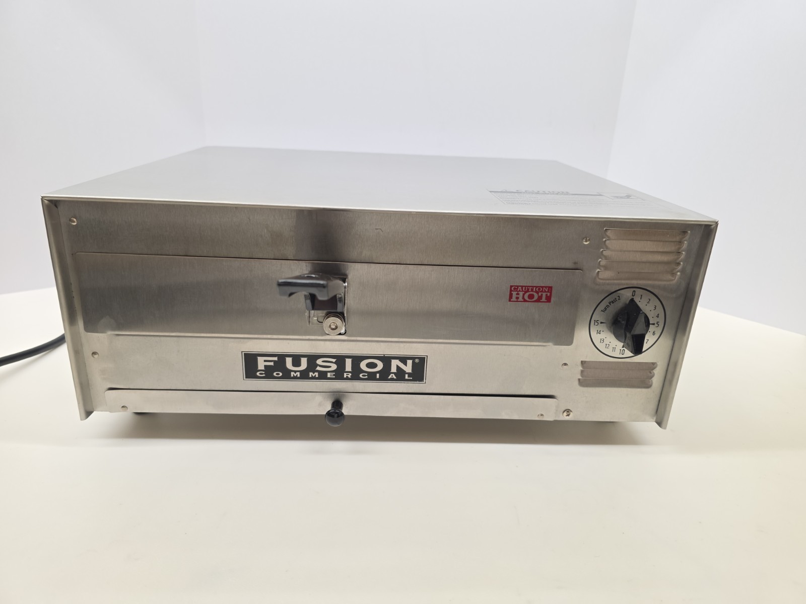 Fusion Commercial Countertop 12” Pizza Oven Stainless Steel Electric 507FC