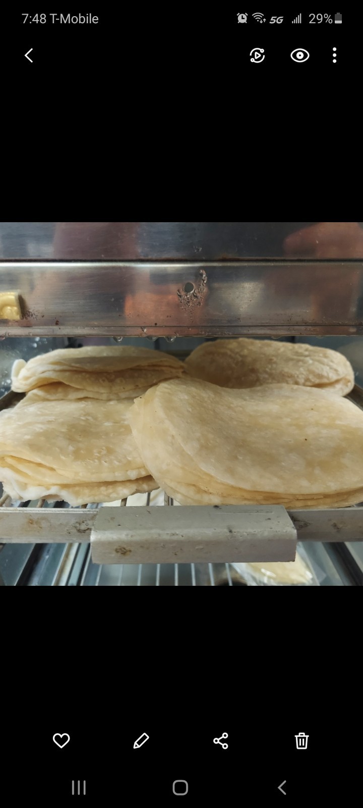 gas tortilla machine
