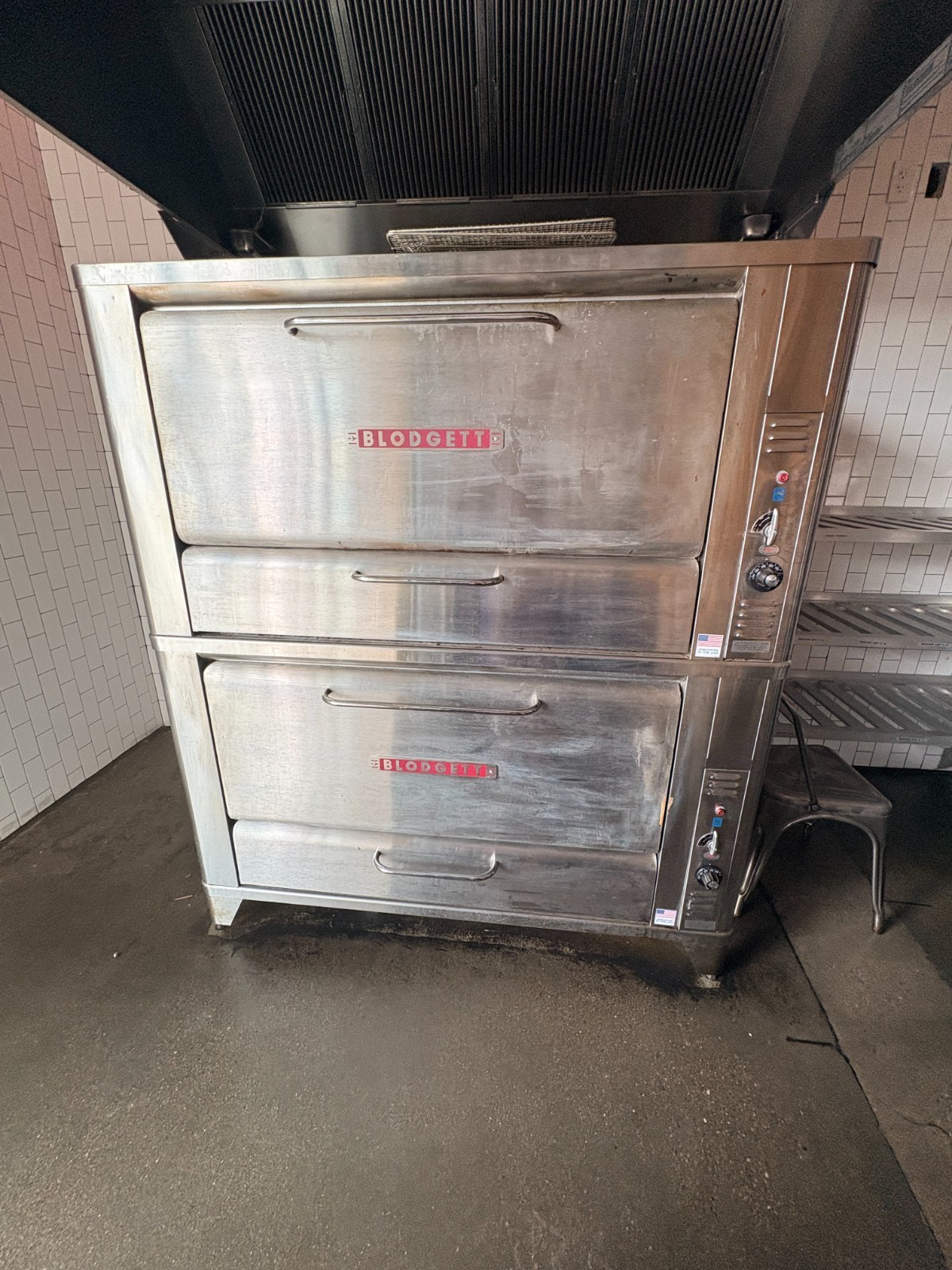 Blodgett Double Deck Commercial Gas Pizza/Baking Oven – Used