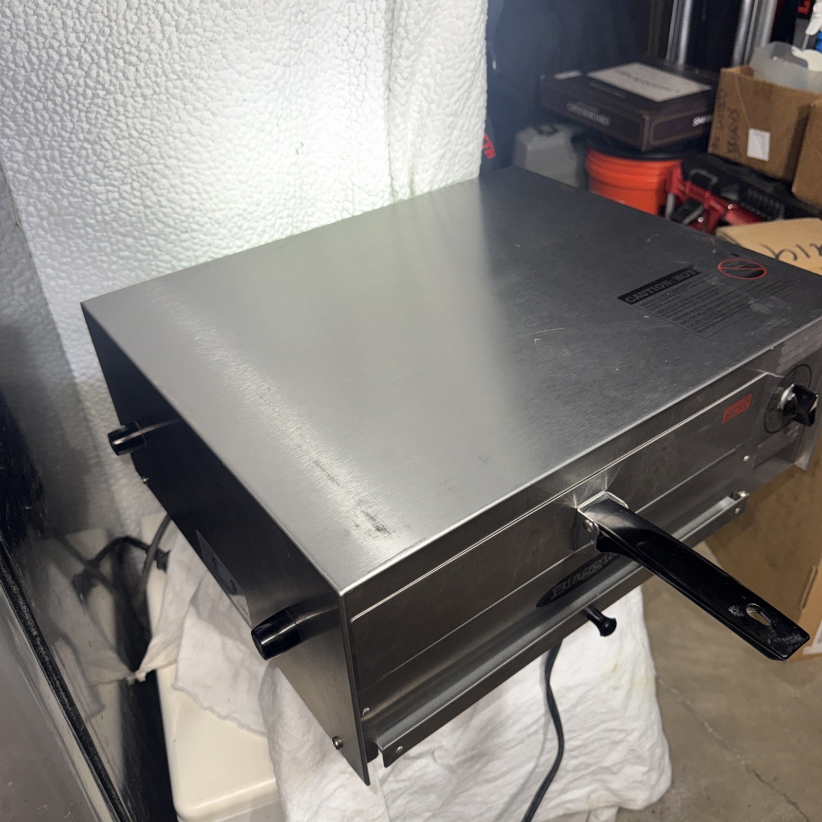 Commercial Countertop Pizza Oven | Stainless Steel Electric Pizza/Snack