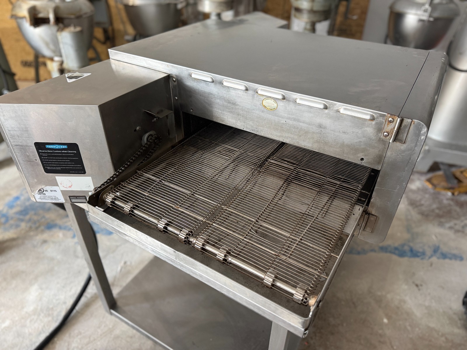 TurboChef HHC2020 48″ Electric Countertop Conveyor Oven, Split 10″ Belts,3 Phase