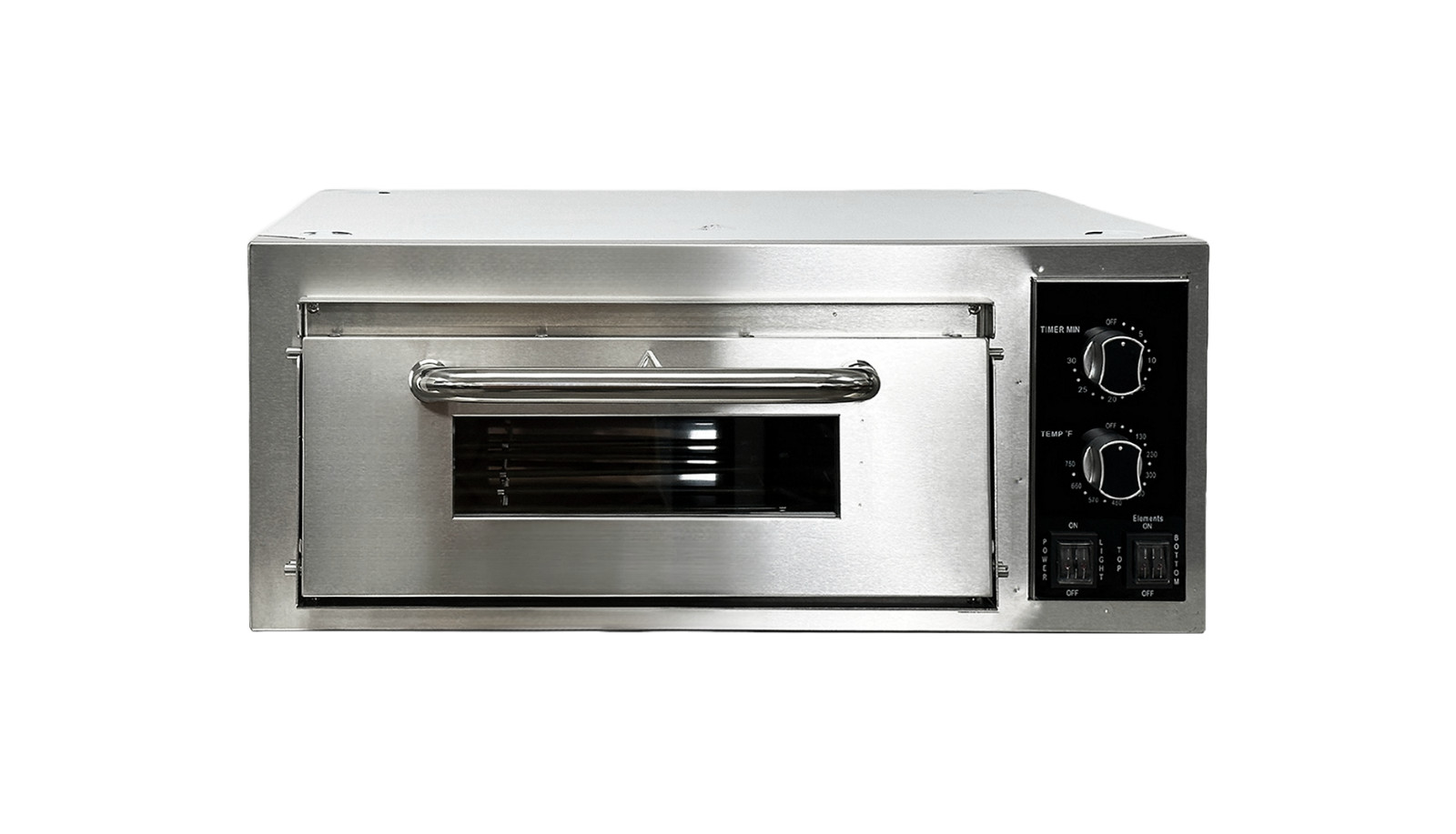 NSF 120V Single Deck Electric Pizza Oven 16″x16″x3″