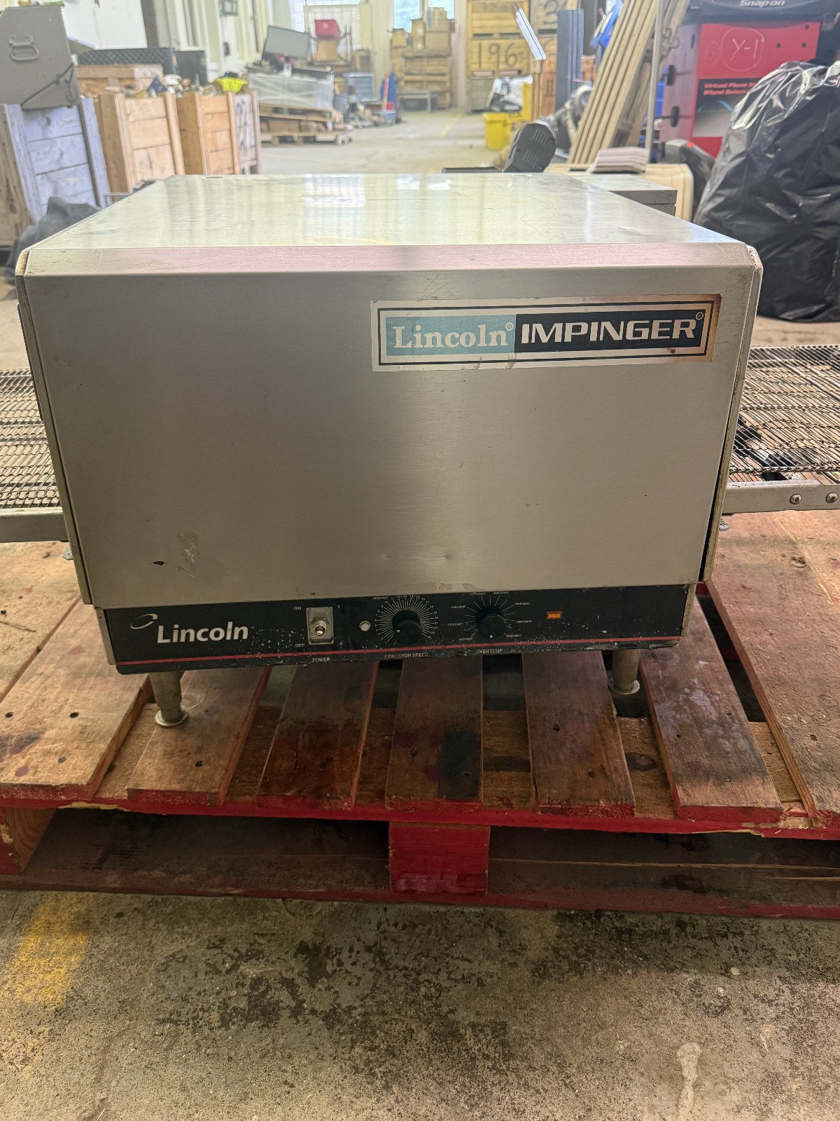 Lincoln Impinger Conveyor Pizza Oven 1301 – Used – 1 Phase 240VAC