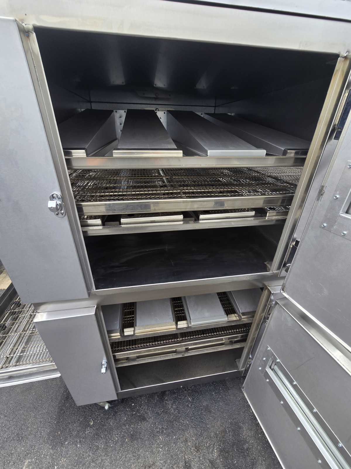 2022 NEW Lincoln Impinger 1450 Double Deck Gas Fired Conveyor Pizza Oven 32″