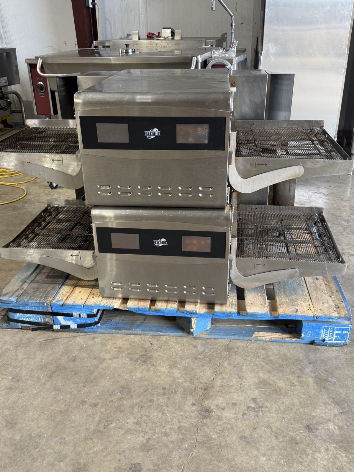 Ovention S2000 Double Stack Ventless Conveyor/ Pizza Ovens