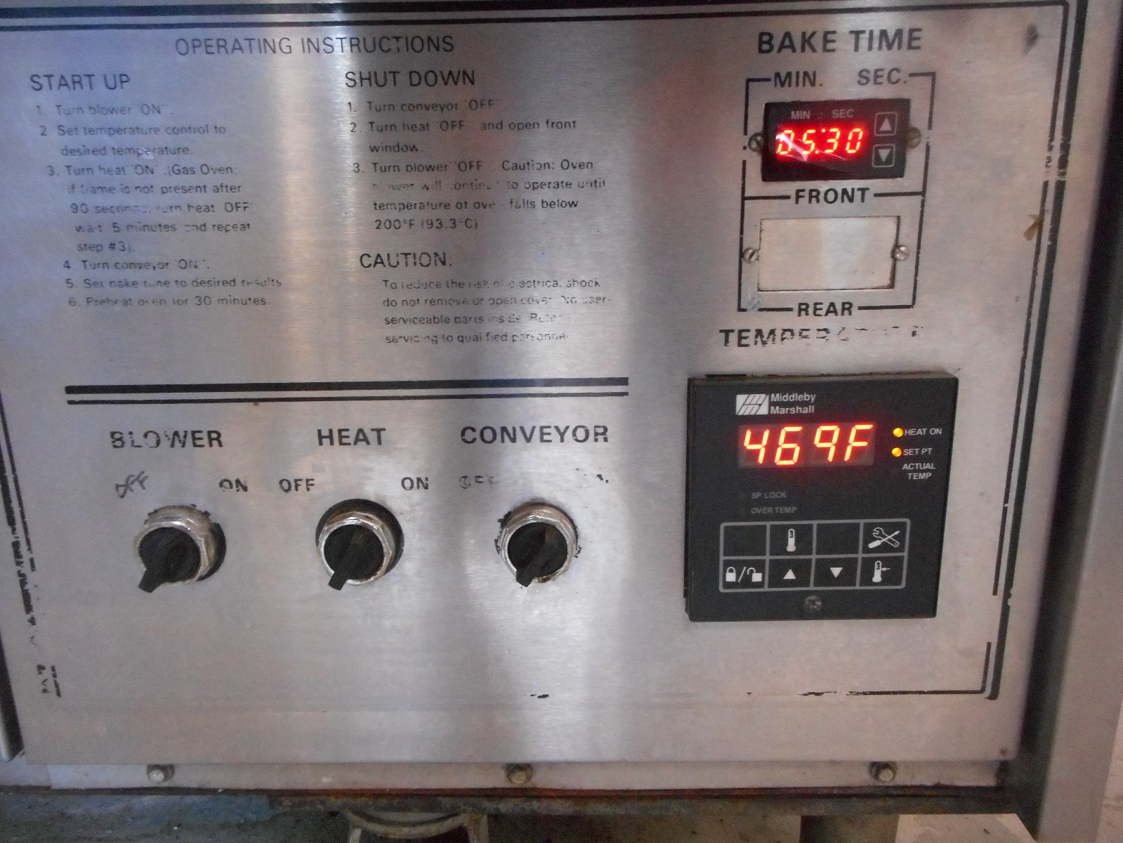 Complete Pizza Shop with Middleby Marshall Double Gas Conveyor Oven, PS 360, 40″