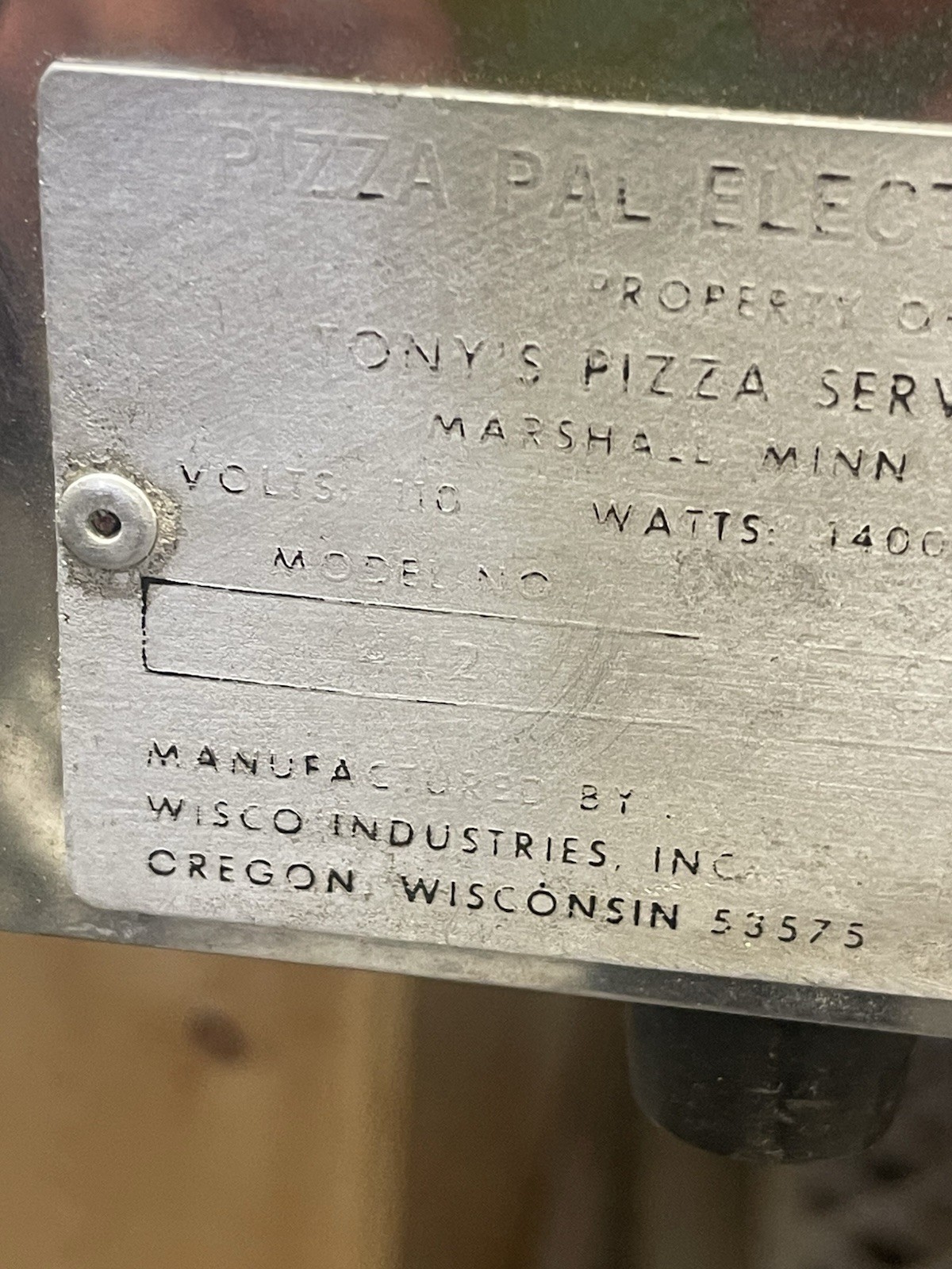 Wisco Pizza Pal Red Baron Commercial Countertop Pizza Oven Tested & Working