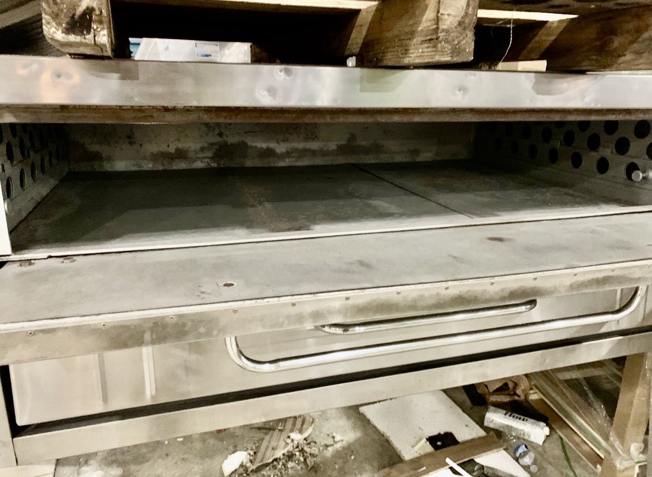 BAKERS PRIDE Y600 COMMERCIAL 78″ PIZZA DECK GAS OVEN