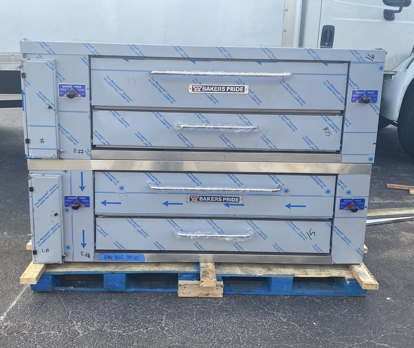 Baker’s Pride Y602 Double Deck Pizza Oven