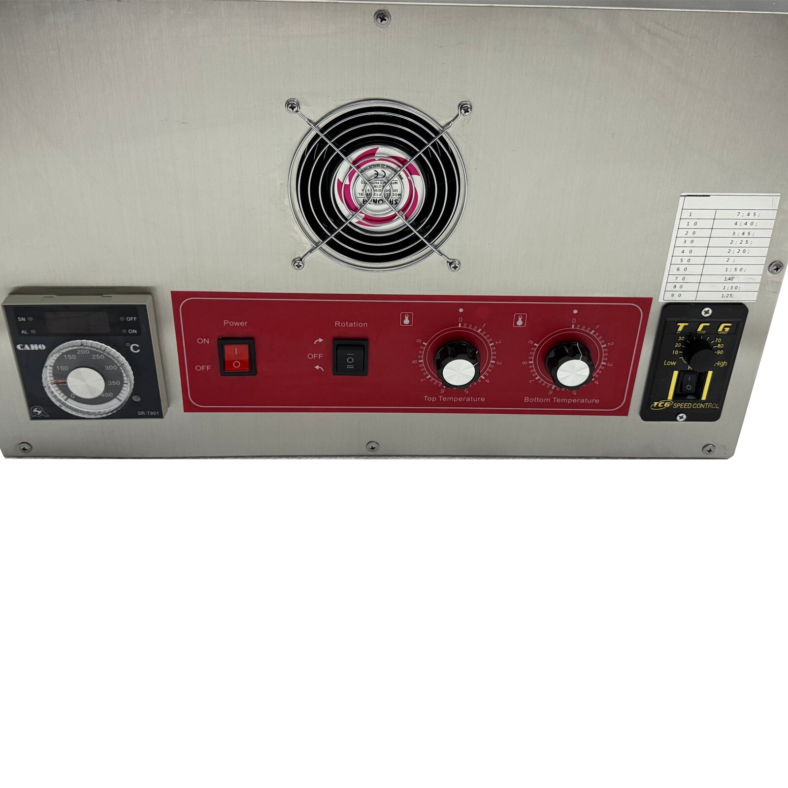 220V 1PH Countertop Conveyor Pizza Oven Commercial Baking Electric Oven 12″
