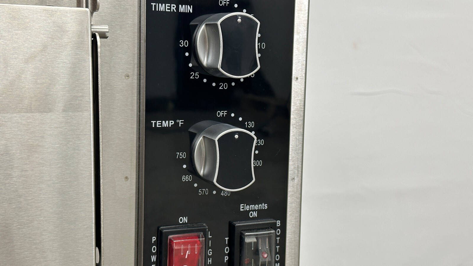 NSF Double Deck Countertop Pizza Oven Two Chambers