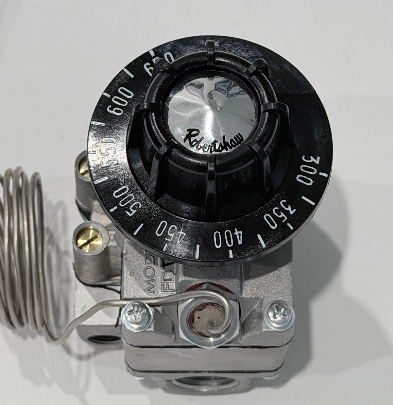 Robertshaw FDTH-1-06-48 70377 2141E gas regulator thermostat 300-650 deg 1/2”
