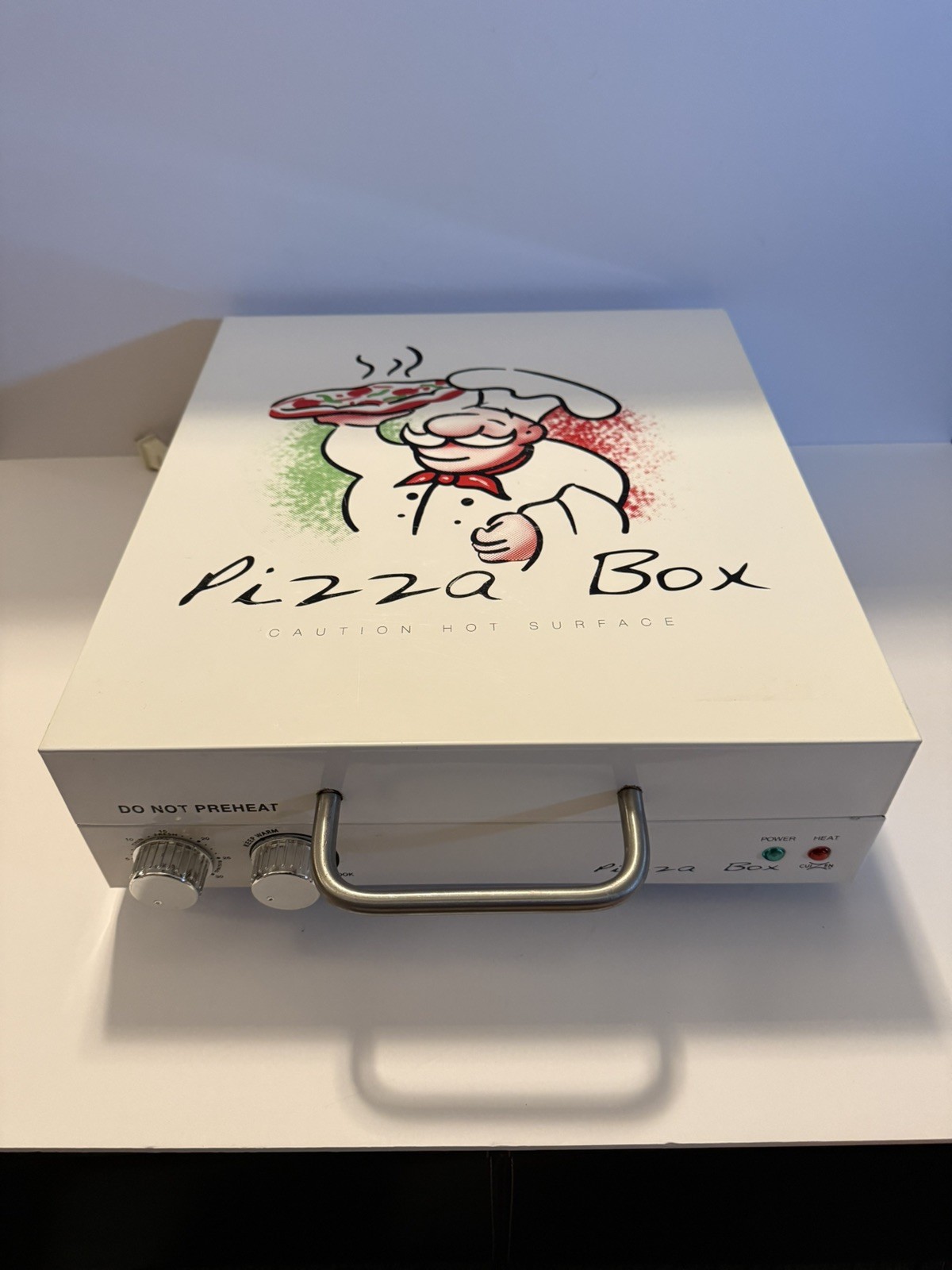 Cuizen Pizza Box Countertop Pizza Oven with 12″ Rotating Pan PIZ-4012