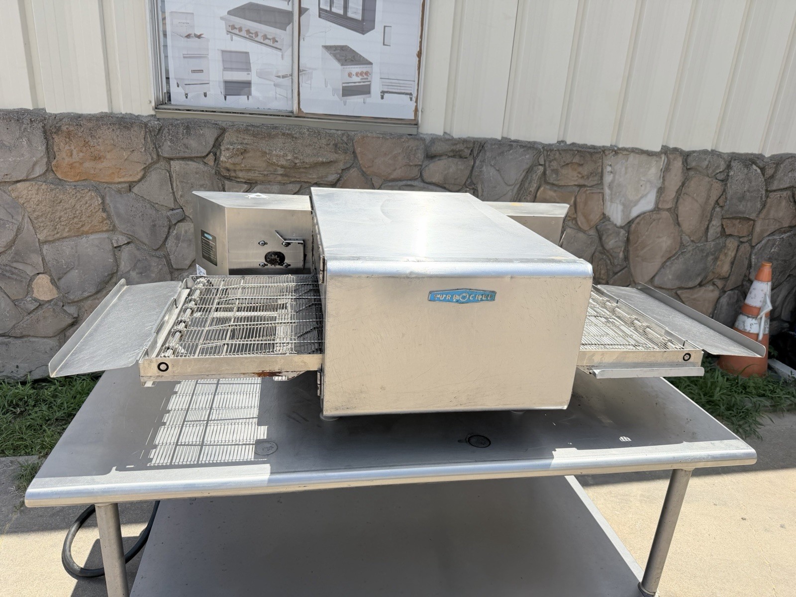 Turbochef HHC2020 High Speed Single Conveyor Pizza Oven Tested and Works