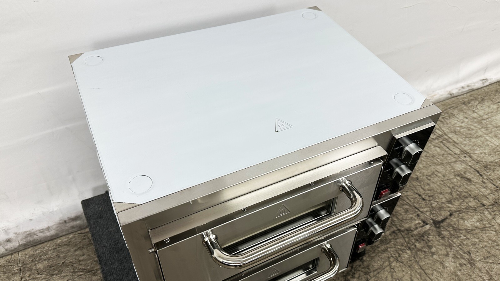 NEW Commercial Double Deck Pizza Oven Electric Stone Bakery Cooker Wings NSF