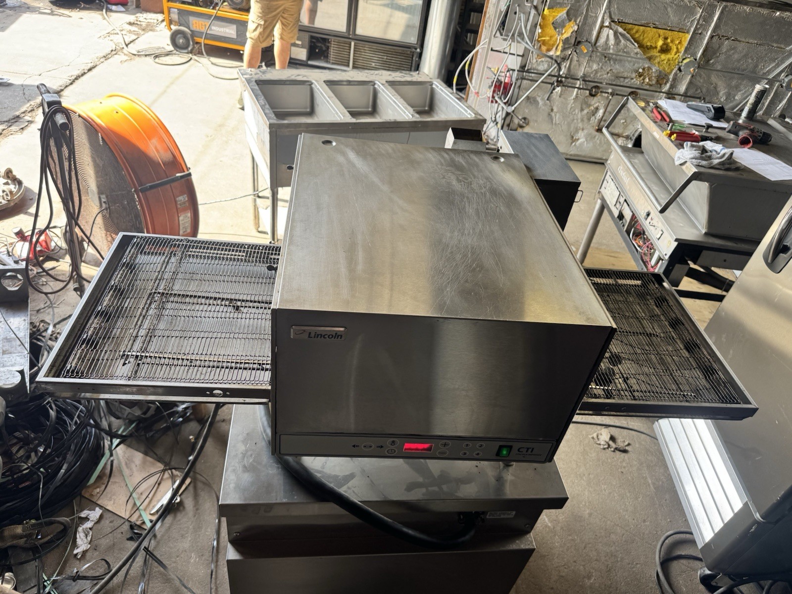 Lincoln Impinger 2501 CTI Countertop Conveyor Pizza Oven 208v 1ph