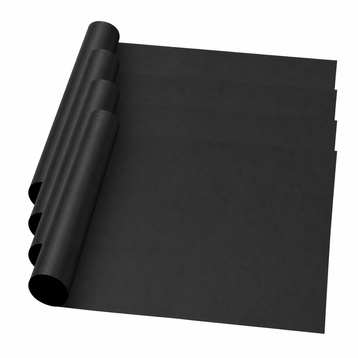 Pack of 4 Large Thick Non Stick Oven Liners Mat Heavy Duty
