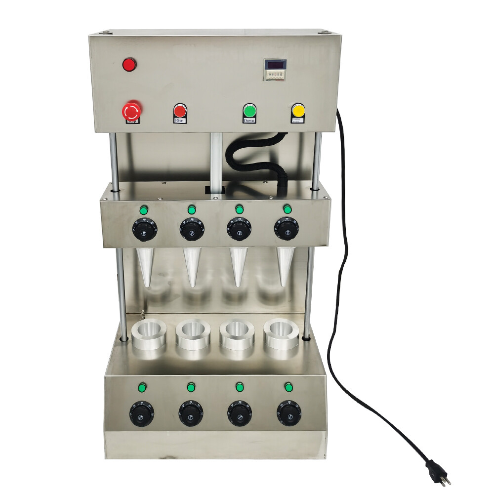 Conical Pizza Forming Machine Rotational Pizza/Ice Cream Cone Moulding Machine