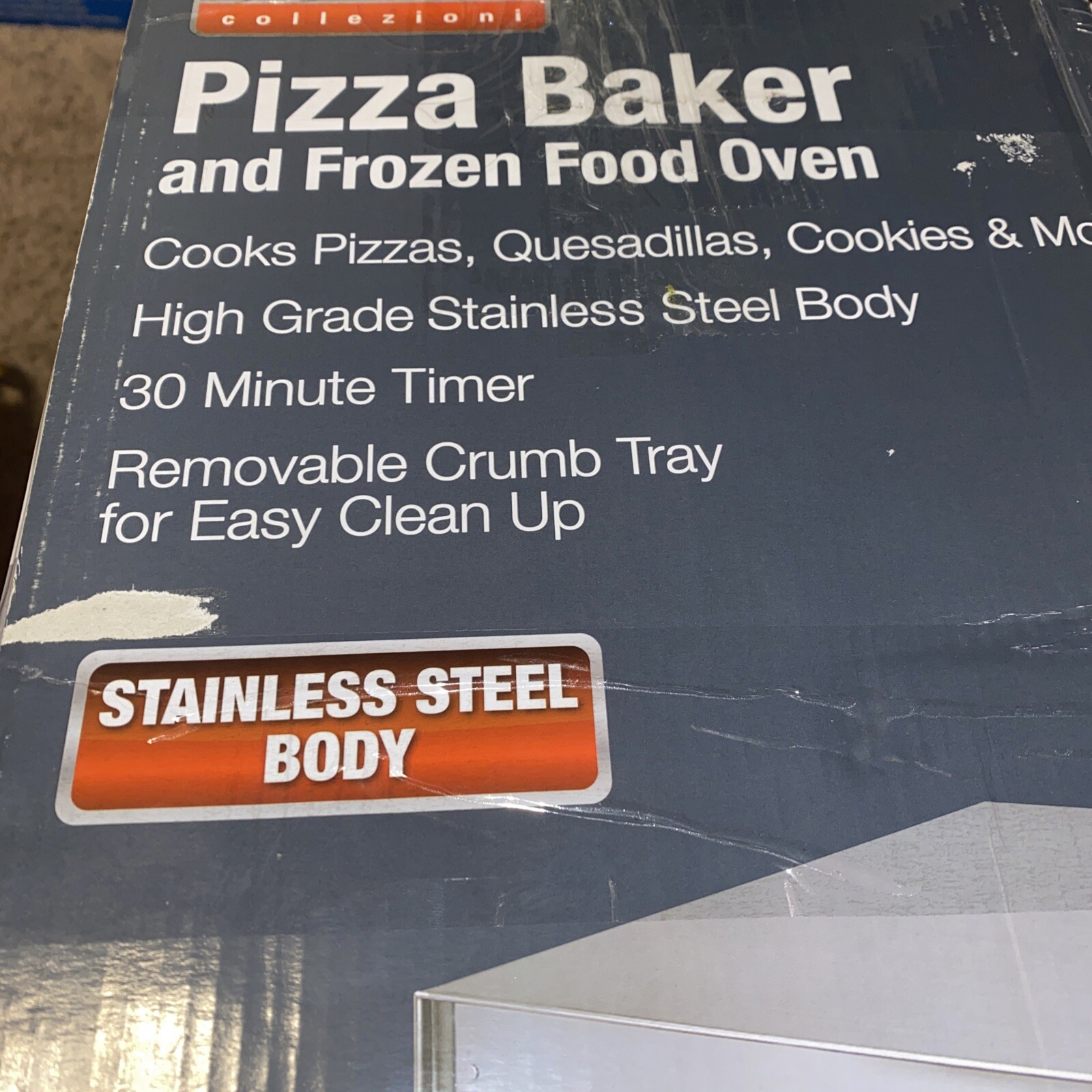 Professional Series PS75891 Stainless Steel Pizza Baker Frozen Food Oven! NEW!