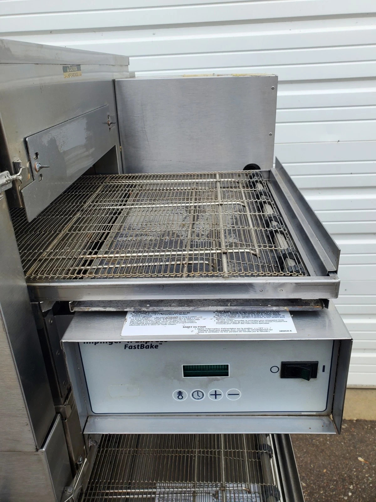 LINCOLN Impinger FAST BAKE 1116 Conveyor Double Pizza Oven Natural Gas