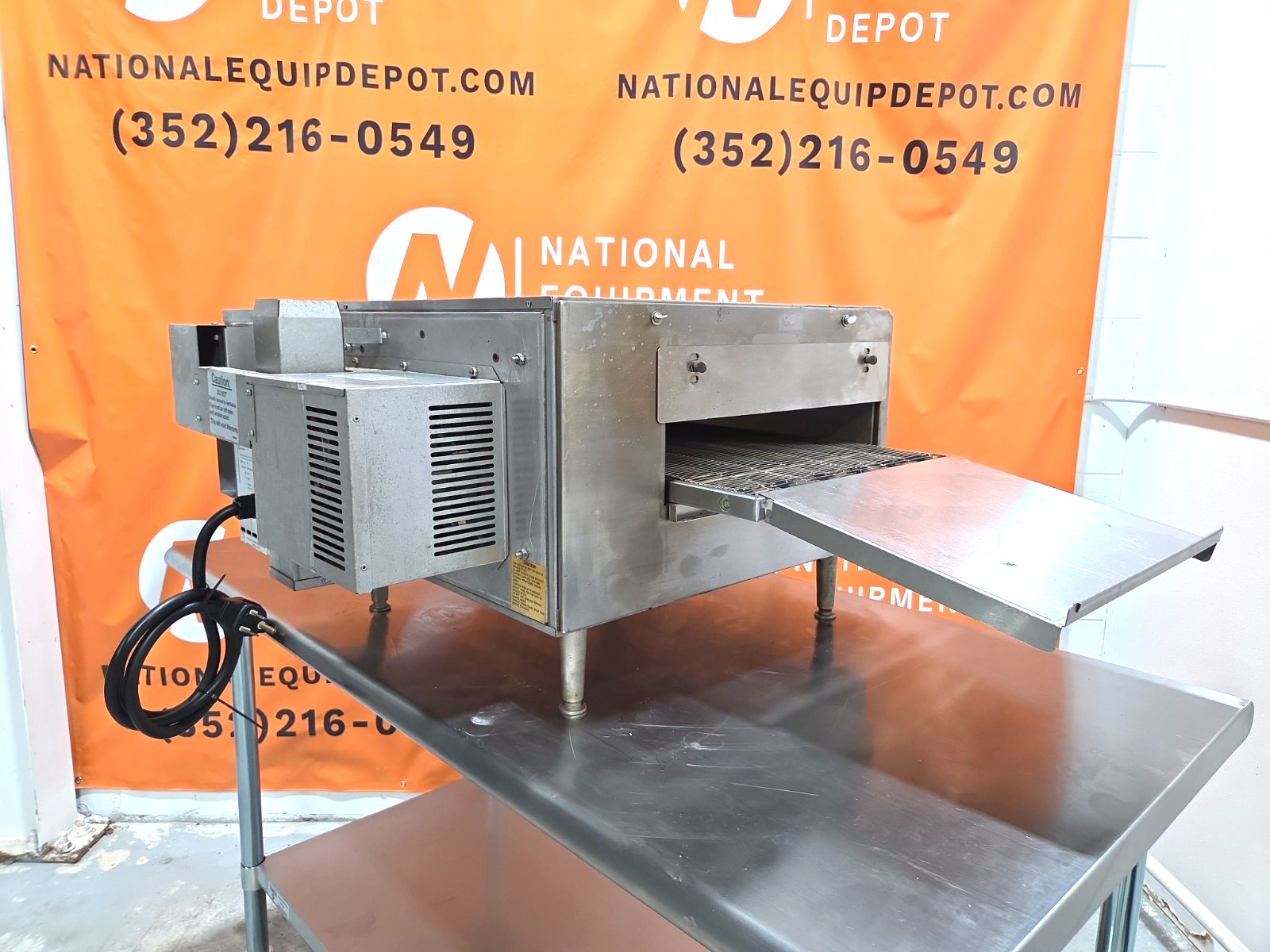 Lincoln Impinger 1301 Countertop Conveyor/Pizza Oven 1 Phase – Watch Video!