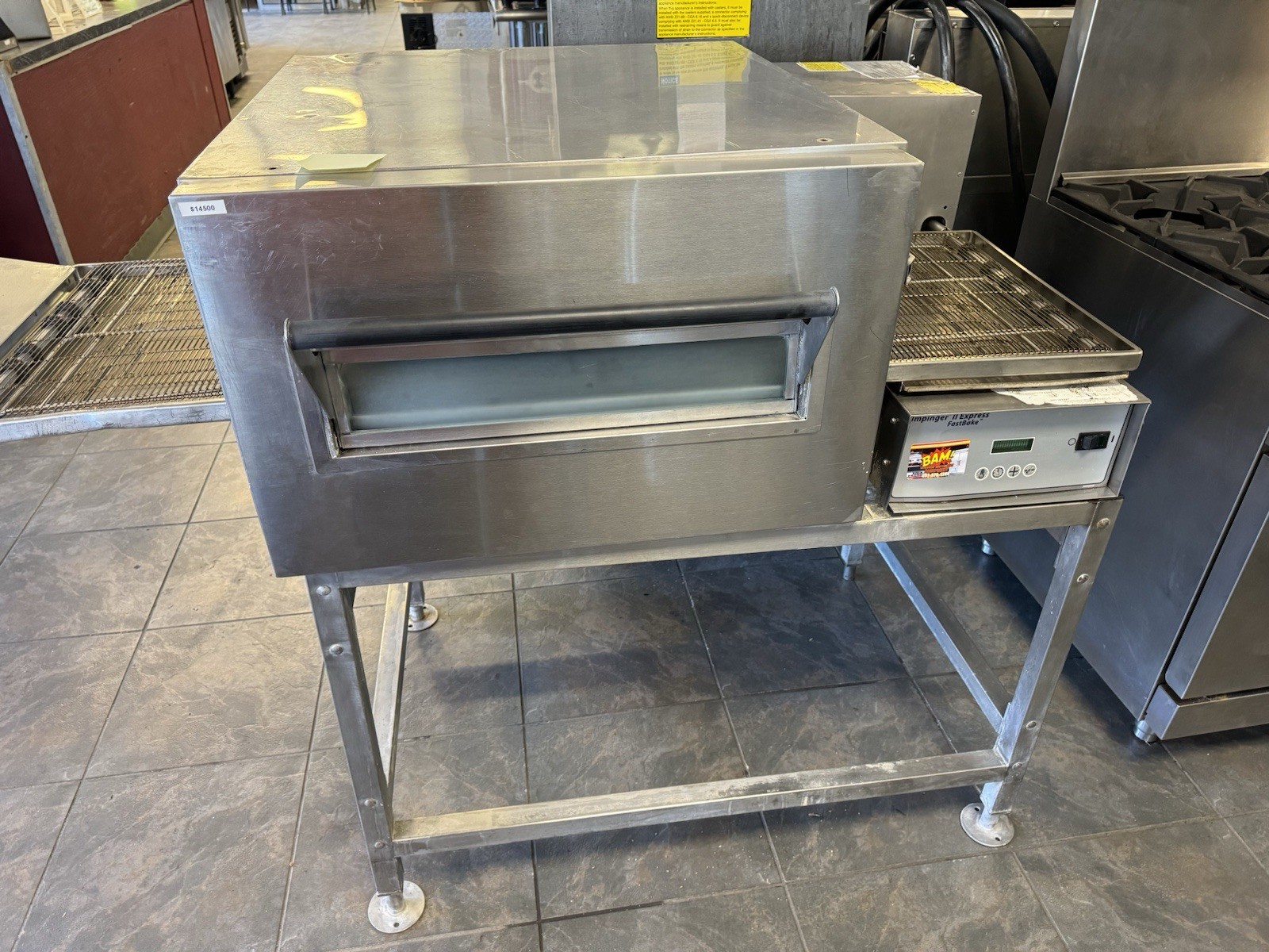 Lincoln Impinger 1116 Pizza Oven Single Deck 18”x 56” Conveyor -Natural Gas