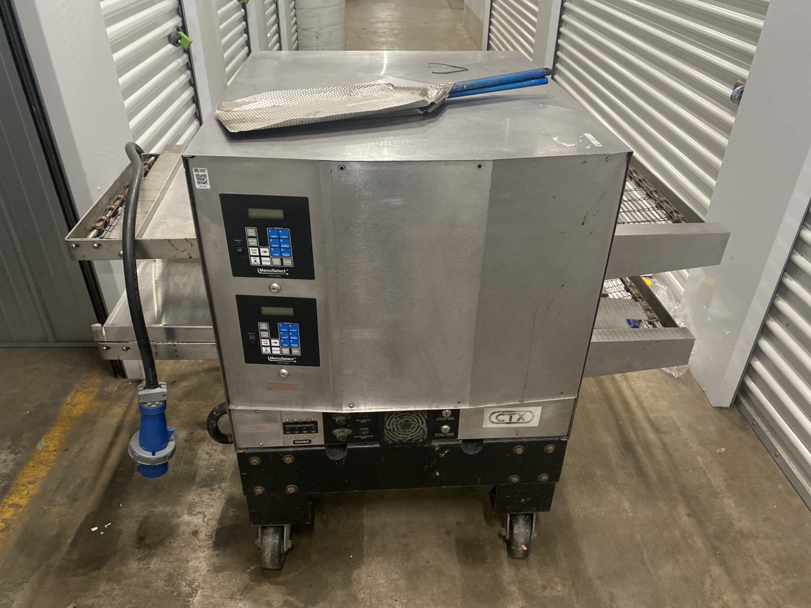 CTX DZ3311 Electric Double Conveyor Pizza Oven