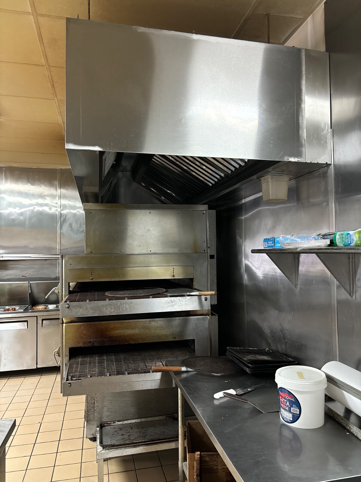 Middleby Marshall PS360 Doublestack Gas Pizza Oven Conveyor Belt