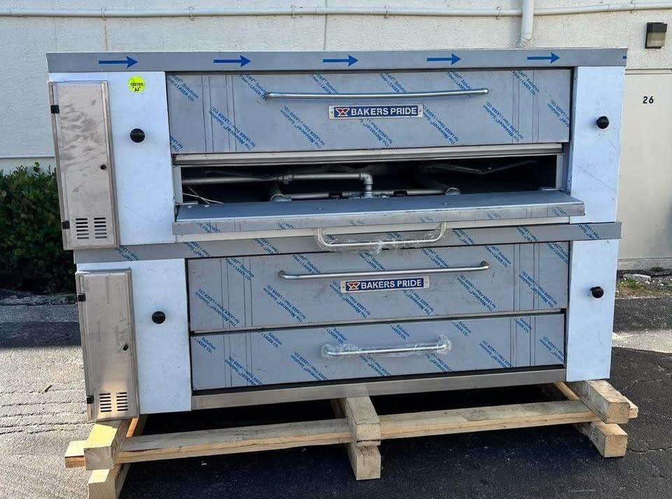 Baker’s Pride Y600 Double Deck Pizza Oven Refurbished