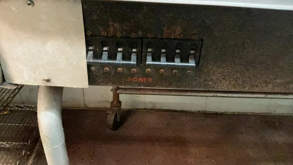 CTX Double Stack Electric Conveyor Oven Commercial 208V Pizza 2 Deck Roller #1A
