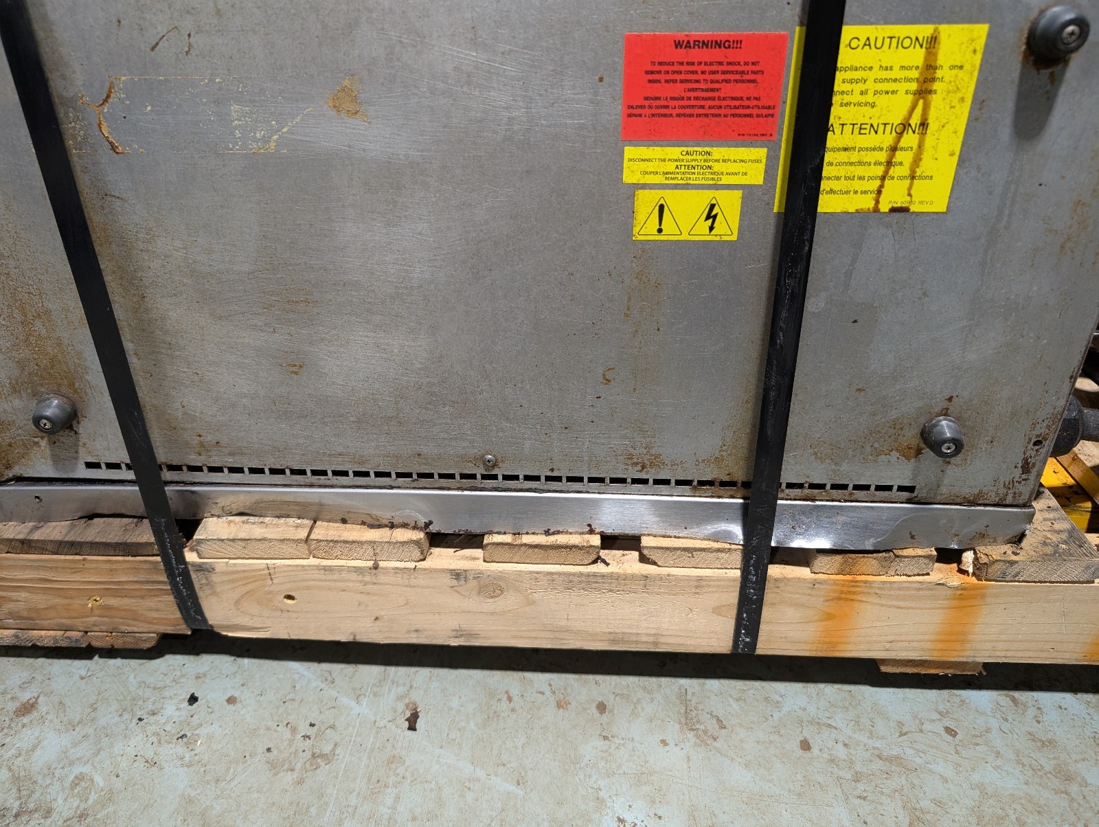 2018 Middleby Marshall CTX DZ33I WOW 2 Double Stack Electric Conveyor Oven 208V
