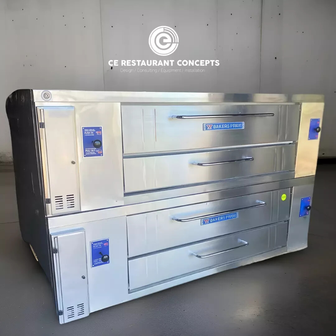 Baker’s Pride Y802 Double Deck Pizza Oven Refurbished