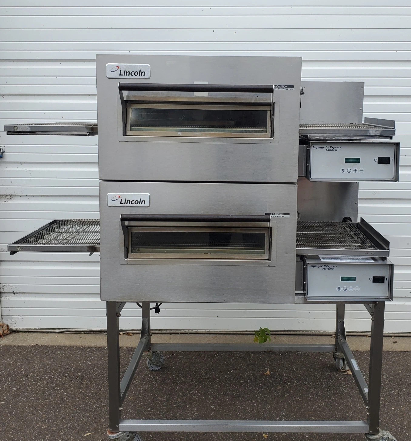 LINCOLN Impinger FAST BAKE 1116 Conveyor Double Pizza Oven Natural Gas