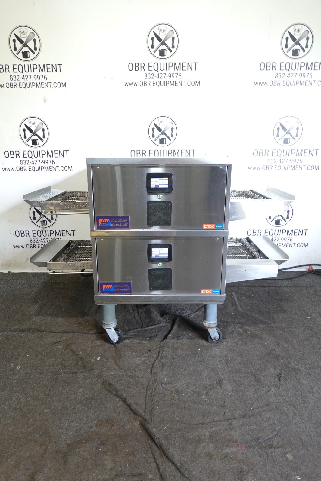 2023 MIDDLEBY MARSHALL CTX ELECTRIC DOUBLE STACK PIZZA CONVEYOR OVEN MODEL DZ33T