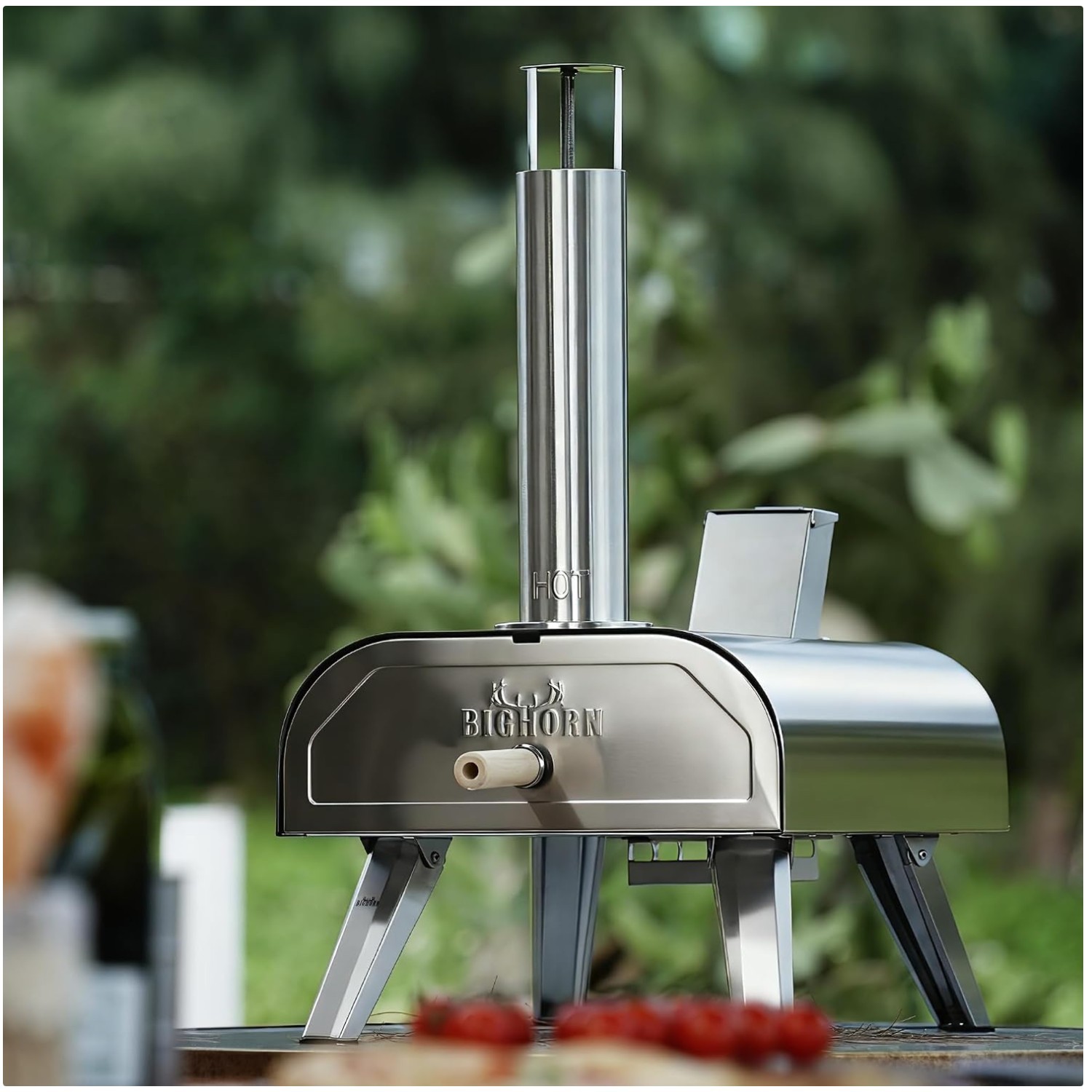 Pellet & Propane Portable Pizza Oven