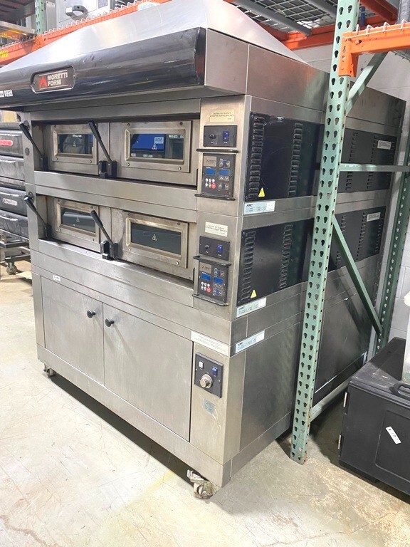 Oven/ Deck 2 Pizza Moretti Forni P12LC8UL Extra Deep 60″Oven w/t Bottom Proofer