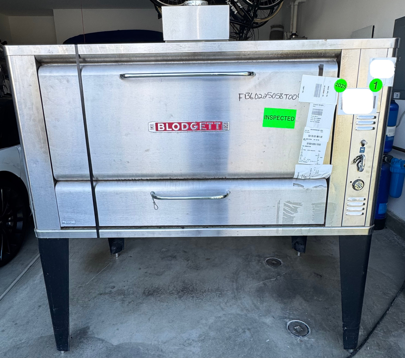 Blodgett 966 Natural Gas Pizza Oven