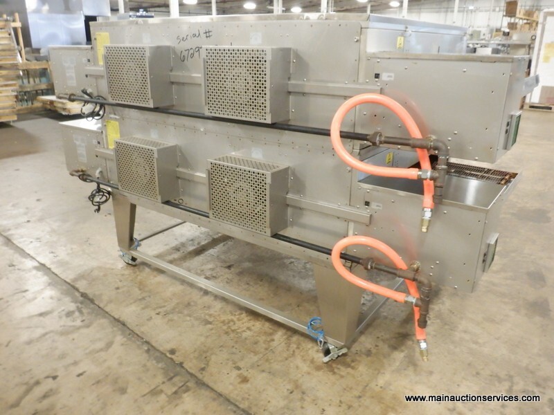 XLT X3G-3870-12340, Gas Double Conveyor Pizza Oven (MF 2018)