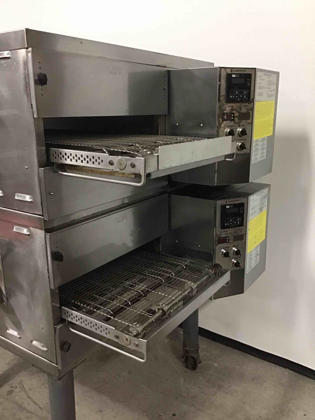 MIDDLEBY MARSHALL DOUBLE STACK ELECTRIC CONVEYOR PIZZA OVENS PS536ES