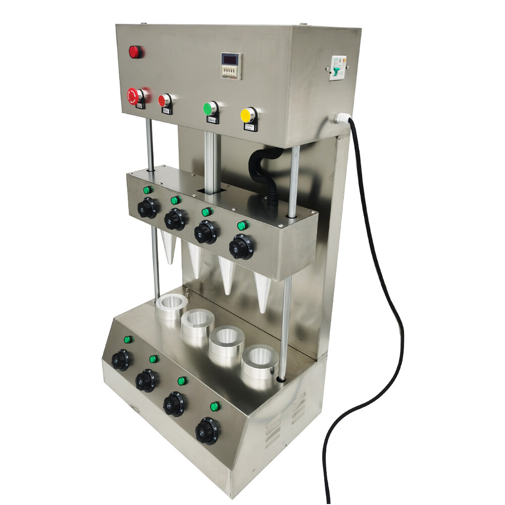 Conical Pizza Forming Machine Rotational Pizza/Ice Cream Cone Moulding Machine