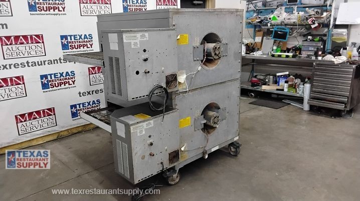Lincoln Impigner Gas Double Stack Conveyor Pizza Oven