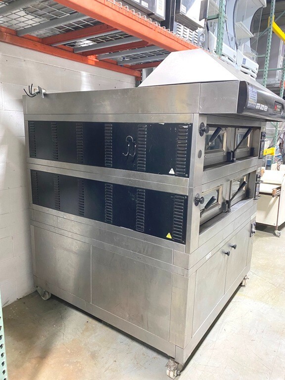 Oven/ Deck 2 Pizza Moretti Forni P12LC8UL Extra Deep 60″Oven w/t Bottom Proofer