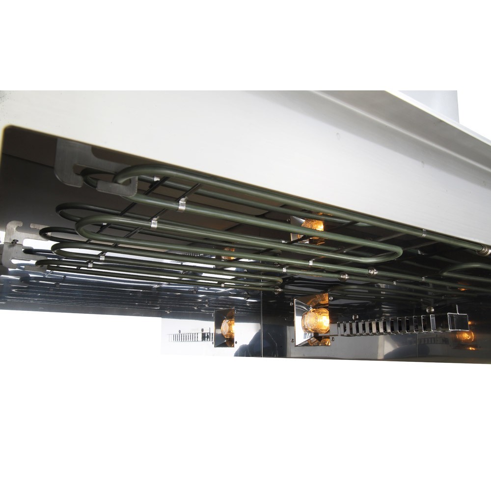 Dual Zones With Double Doors Pizza Oven(For 2×ø450mm/18″ Pizza),208-240v/60hz