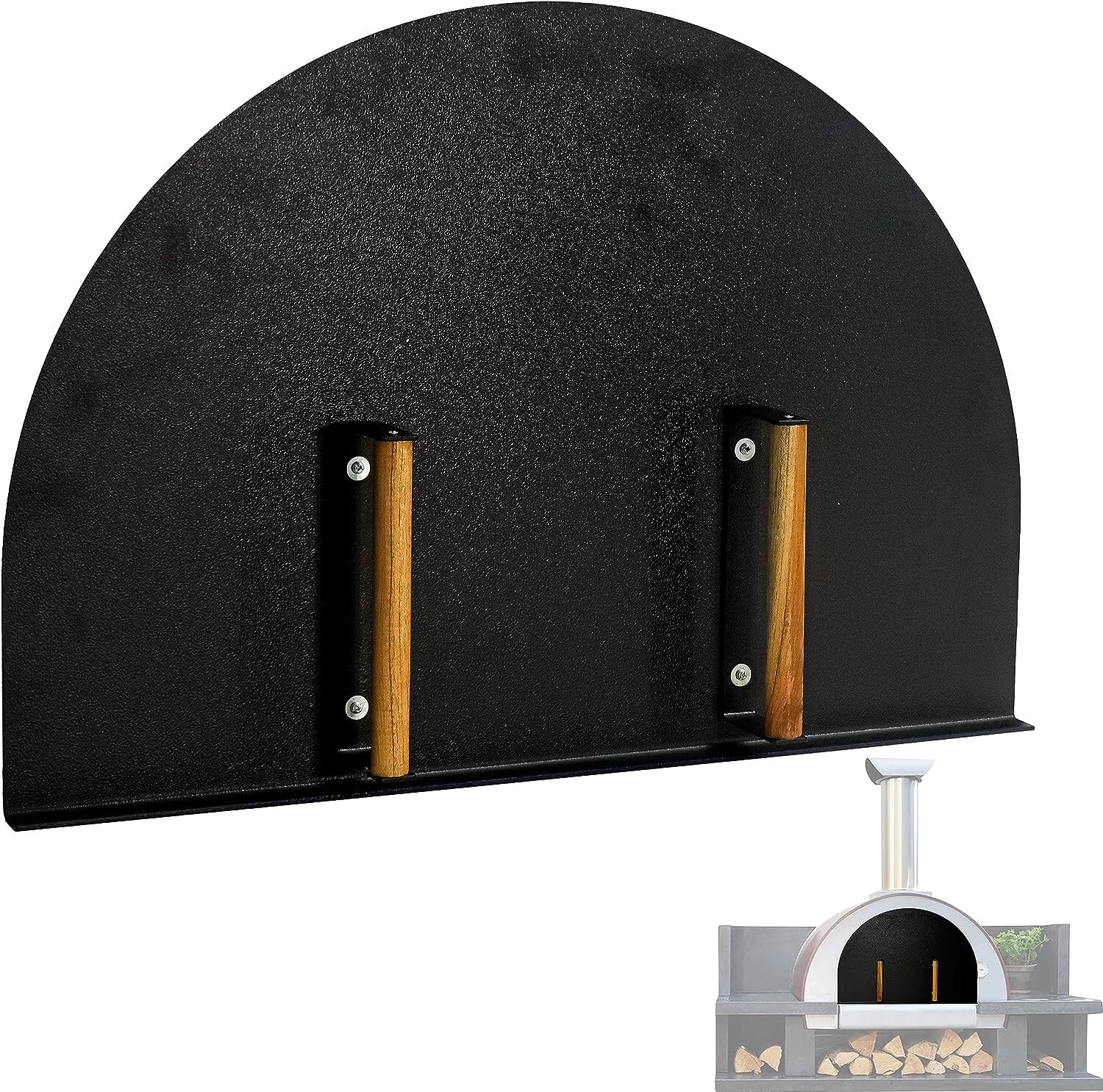 Simond Store Pizza Oven Door 27”(L) X 19.25”(H) Stainless Steel Heavy-Duty Oven