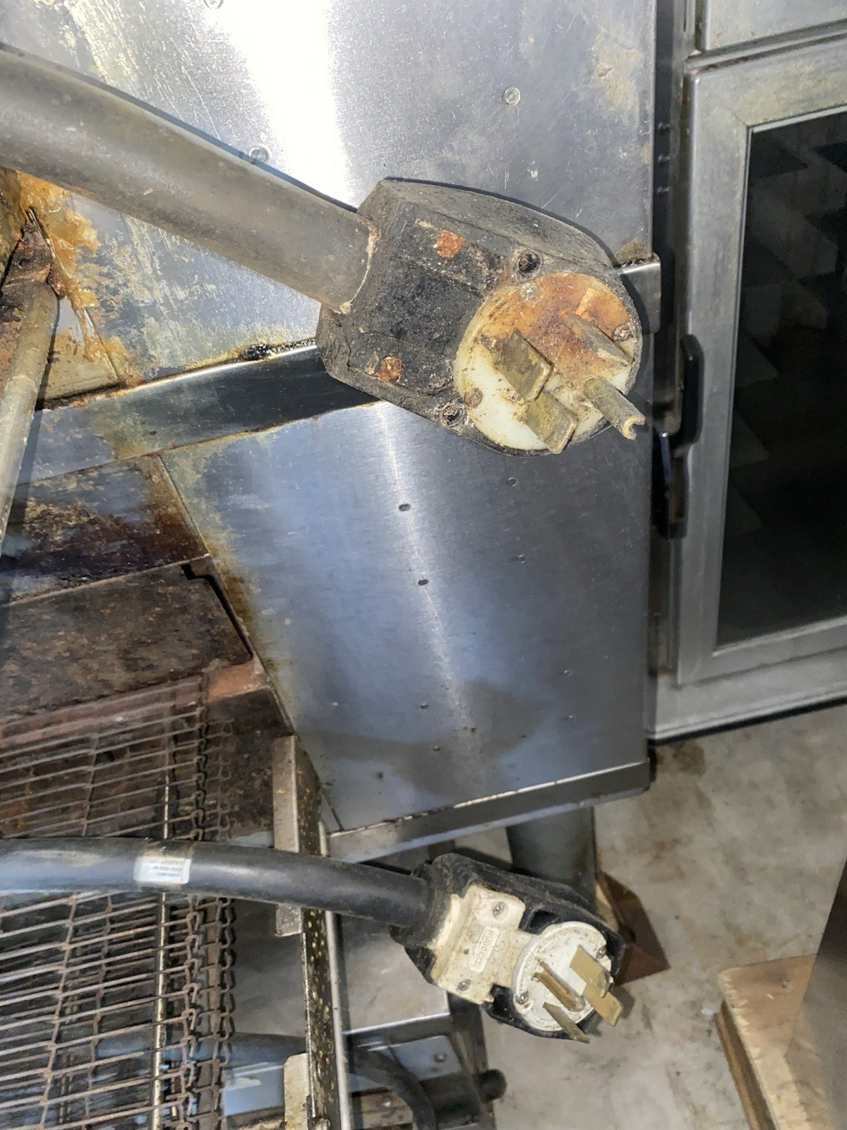 CTX Middleby Marshall DZ33I conveyor pizza double oven DIRTY
