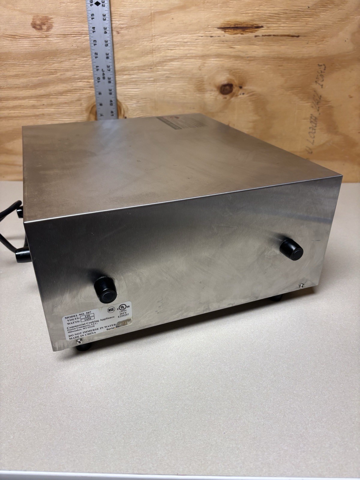 BIAGGIA Model 507 Countertop Pizza Oven 120 Volts 1450 Watts ~ TESTED & GREAT