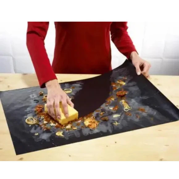 Pack of 4 Large Thick Non Stick Oven Liners Mat Heavy Duty – Teflon,17″x 25″