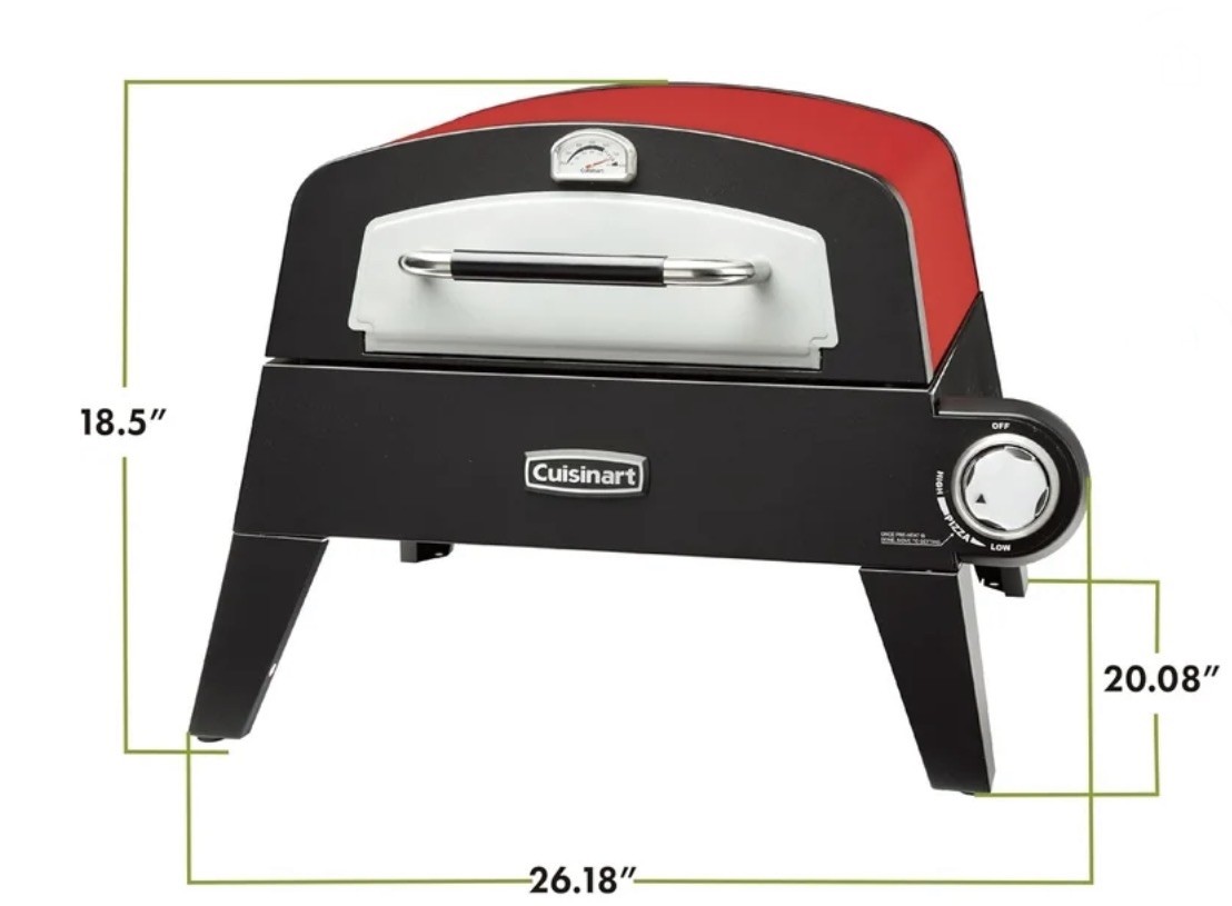 cuisinart portable propane outdoor pizza oven model cpo 401- BRAND NEW IN BOX!!!