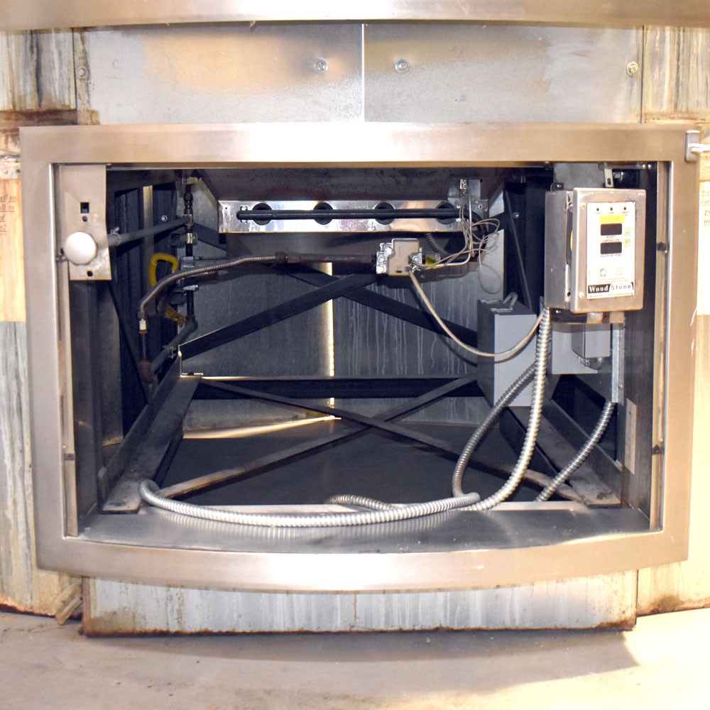 Wood Stone WS-MS-7-RFG-IR-NG 7-Ft Mt Rainier Gas-Fired Pizza Oven NAT + Hood