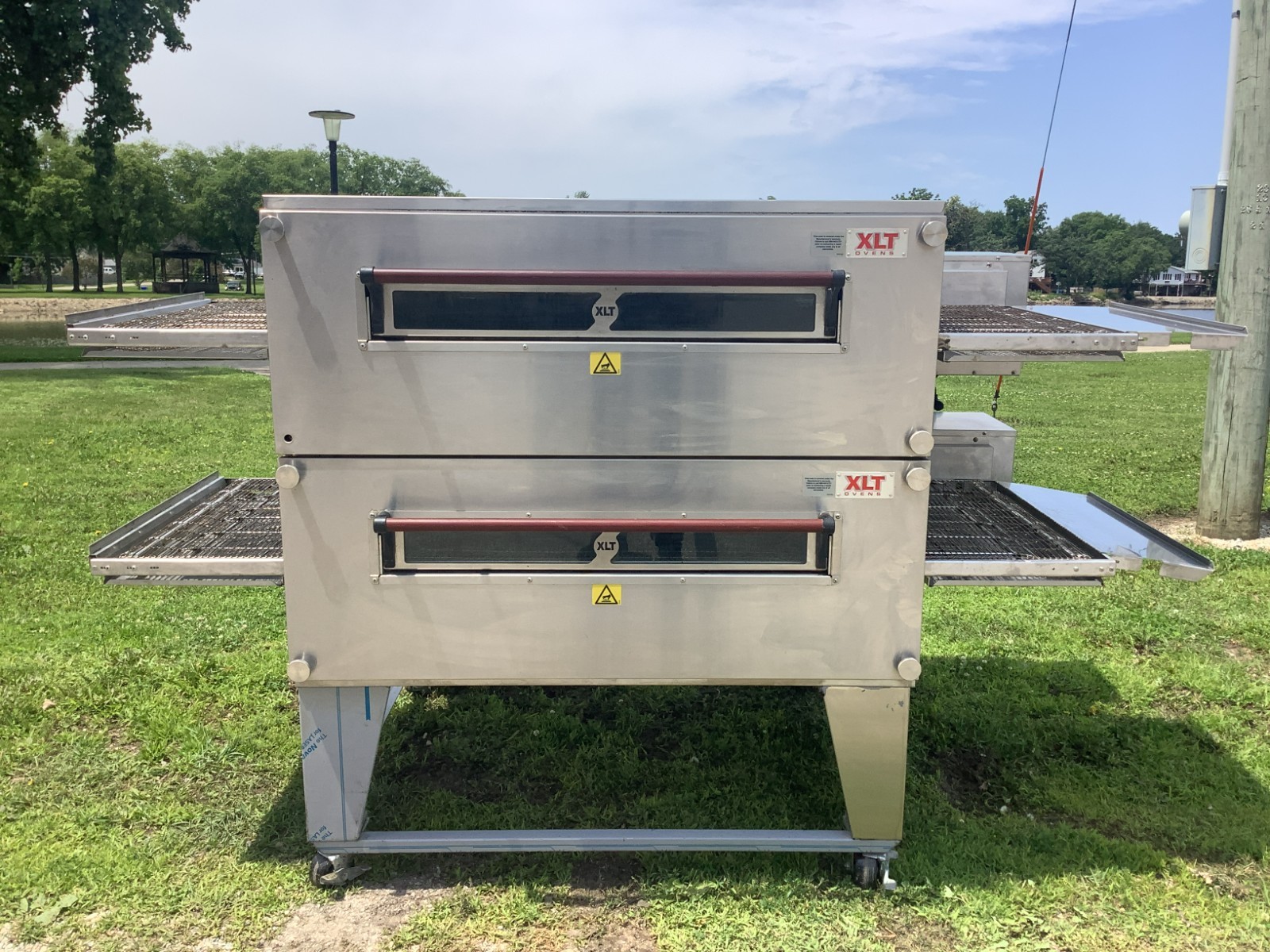 Pizza Oven Conveyor 2018 XLT 3255 Double Stack Nat Gas Tested